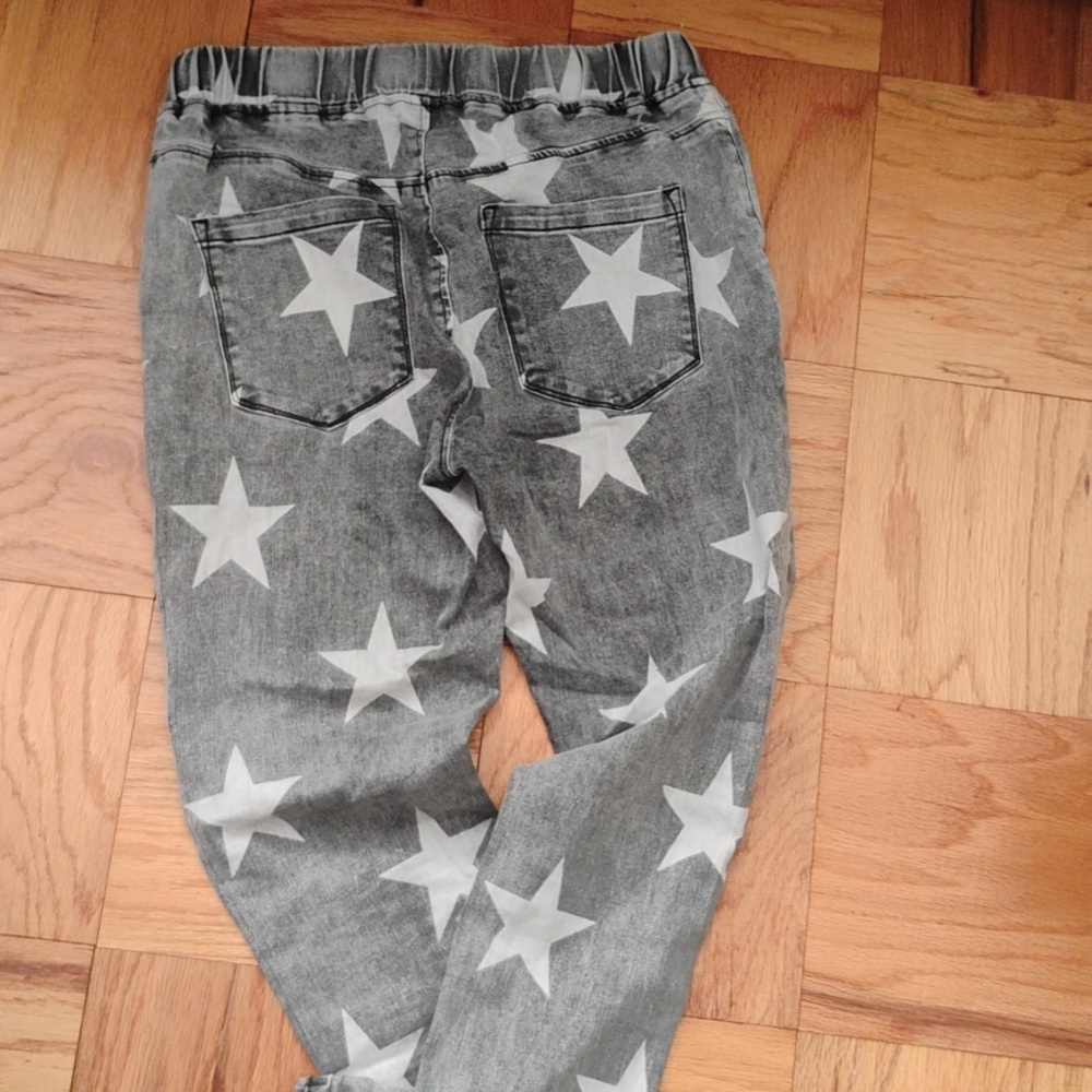 Multi Color Star Jeans - Picture 3 of 4